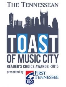 Nominated for Toast of Music City Best Local Artist Visual